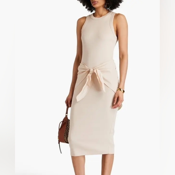 Veronica Beard wrap dress cream color medium - Picture 7 of 7